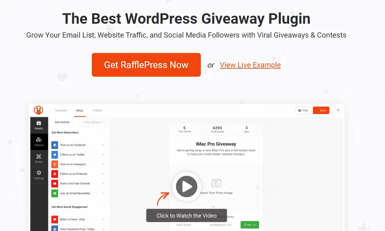 Rafflepress-WordPress-Plugin