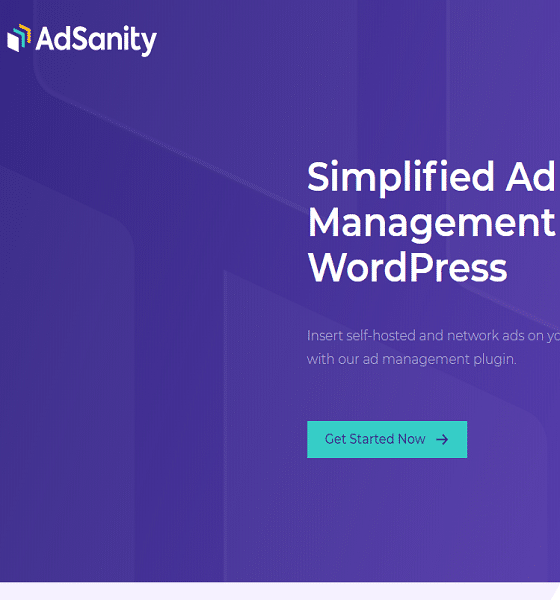 Adsanity ad management plugin
