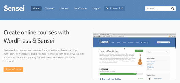 Sensei WordPress LMS plugin