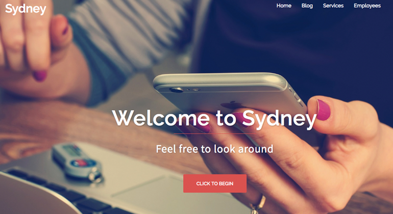 Sydney Free WordPress Theme