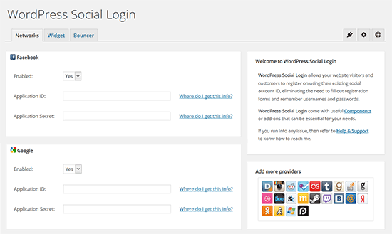 WordPress Social Login