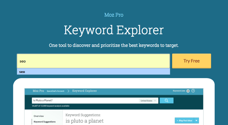 Moz-Keyword-Explorer